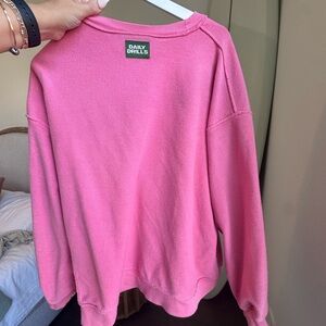 Daily Drills Unisex Oversized Crew- Cheeks  XS/S